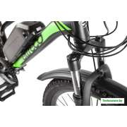 Электровелосипед Eltreco XT 800 New (черный/зеленый)