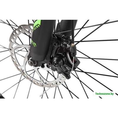 Электровелосипед Eltreco XT 800 New (черный/зеленый)