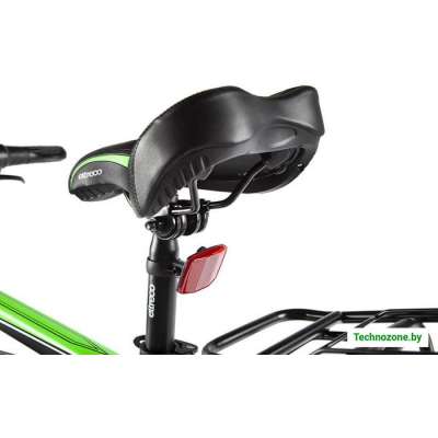 Электровелосипед Eltreco XT 800 New (черный/зеленый)