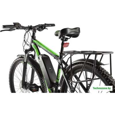 Электровелосипед Eltreco XT 800 New (черный/зеленый)