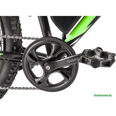 Электровелосипед Eltreco XT 800 New (черный/зеленый)