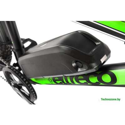 Электровелосипед Eltreco XT 800 New (черный/зеленый)