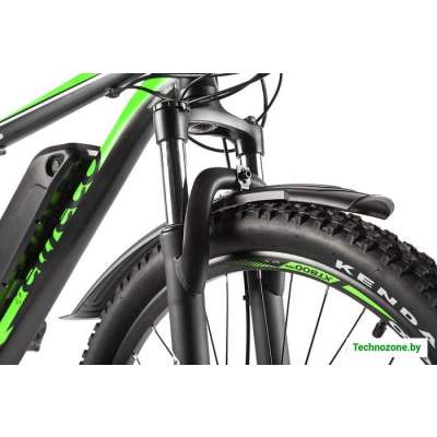 Электровелосипед Eltreco XT 800 New (черный/зеленый)