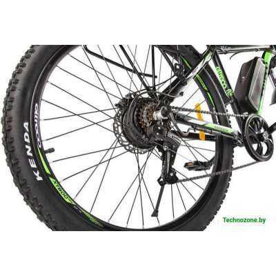 Электровелосипед Eltreco XT 800 New (черный/зеленый)