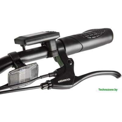 Электровелосипед Eltreco XT 800 New (черный/зеленый)