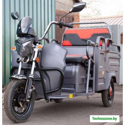 Грузовой электроскутер Rutrike Вояж-П 1200 Трансформер 60V800W (серебристый)