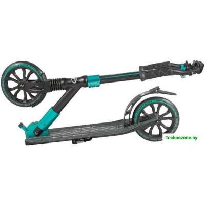 Самокат Tech Team 210 Sport 2019 (черный/бирюзовый)