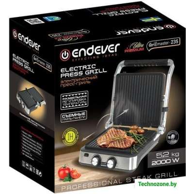 Электрогриль Endever Grillmaster-235