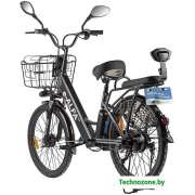 Электровелосипед Eltreco Green City E-Alfa New (сине-серый матовый)