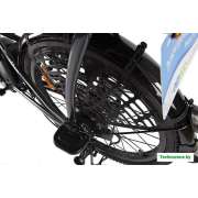 Электровелосипед Eltreco Green City E-Alfa New (сине-серый матовый)