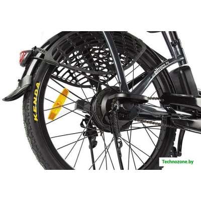 Электровелосипед Eltreco Green City E-Alfa New (сине-серый матовый)