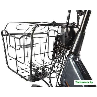 Электровелосипед Eltreco Green City E-Alfa New (сине-серый матовый)