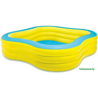 Надувной бассейн Intex Swim Center 229х56 (желтый) (57495)