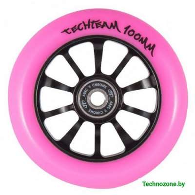 Колесо для самоката Tech Team X-Treme 100 мм Winner pink