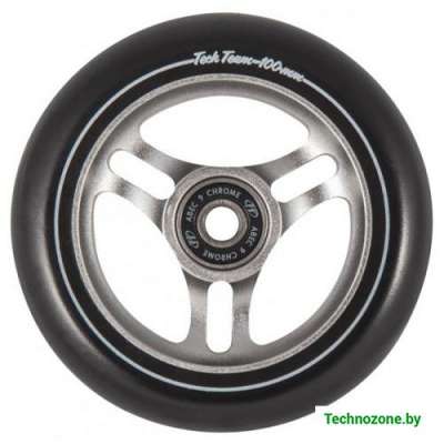 Колесо для самоката Tech Team X-Treme 100 мм Triangle grey