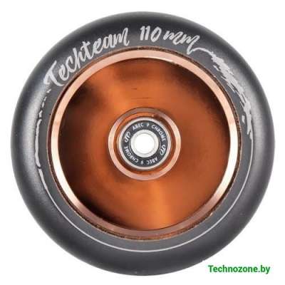 Колесо для самоката Tech Team X-Treme 110 мм Hollow Old Boy brown