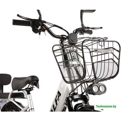 Электровелосипед Eltreco Green City E-Alfa (черный)