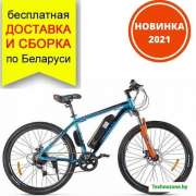 Электровелосипед Eltreco XT 600 D (синий/оранжевый)
