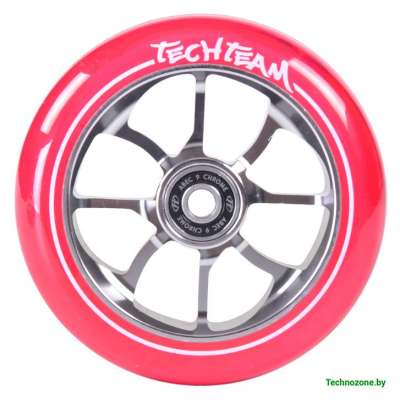 Колесо для самоката Tech Team X-Treme transparent  PO 110 мм pink