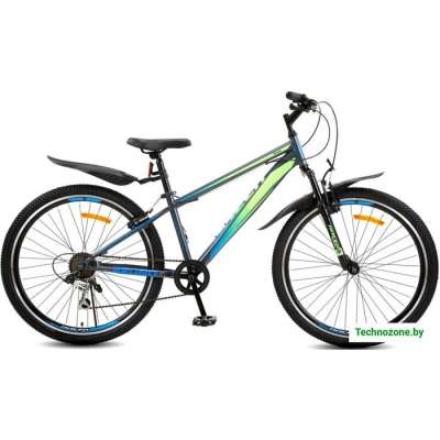 Велосипед Racer Bruno 26 2021 (серый)