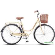 Велосипед Stels Navigator 325 Lady 28 Z010 2020 (слоновая кость/коричневый)
