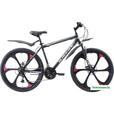 Велосипед Black One Onix 26 D FW (черный/серый, 2019)