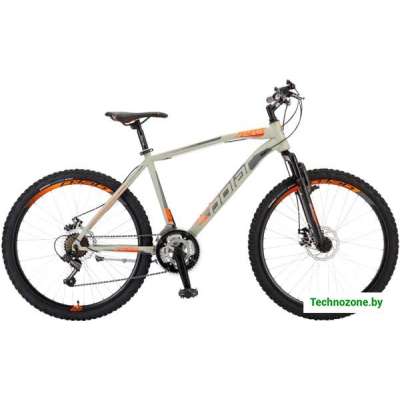 Велосипед Polar Wizard 2.0 XL (серебристый/оранжевый)