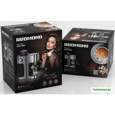 Рожковая бойлерная кофеварка Redmond RCM-1524
