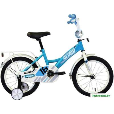 Детский велосипед Altair Kids 20 (голубой/белый, 2020)