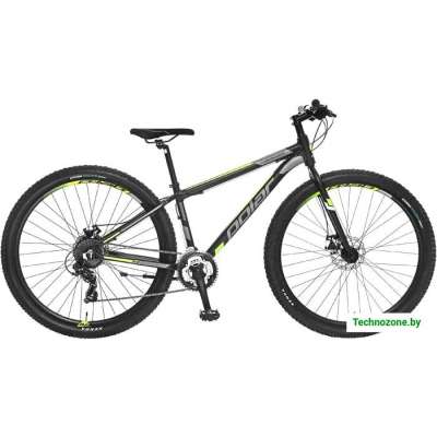 Велосипед Polar Mirage Urban L (черный/зеленый)