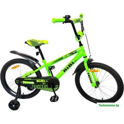 Детский велосипед Bibi Go 20 20.SC.GO.GN0 (салатовый, 2020)