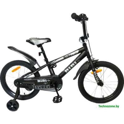 Детский велосипед Bibi Go 18 18.SC.GO.BK0 (черный, 2020)