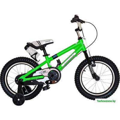 Детский велосипед Royalbaby Freestyle Alloy 14 RB14B-7 2020 (салатовый)