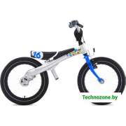 Детский велосипед Rennrad Беговел-велосипед 2 в 1 16 (синий) (дубль)
