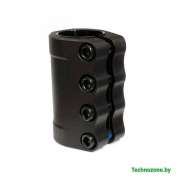 Зажим для самоката Tech Team 4 болта CL-SH, 31,8/34,9мм, SCS (Shreder) black