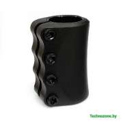 Зажим для самоката Tech Team 4 болта CL-G 31,8/34,9 SCS (Goliath) black