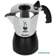 Гейзерная кофеварка Bialetti Brikka 2020 (4 порции, черный)