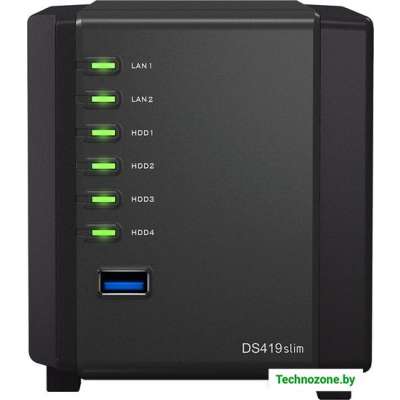 Сетевой накопитель Synology DiskStation DS419slim