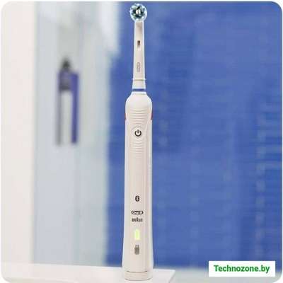 Электрическая зубная щетка Oral-B Smart 4 4000N Cross Action + Sensi UltraThin D601.525.3 (белый)