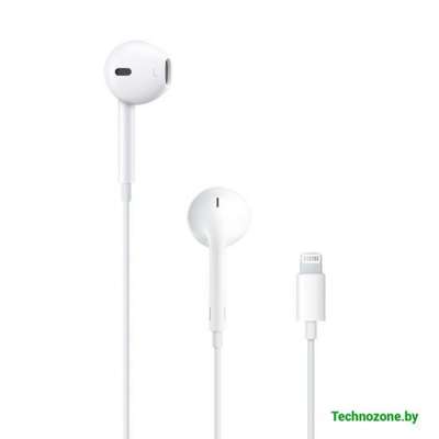 Наушники Apple EarPods с разъёмом Lightning (MMTN2ZM/A)