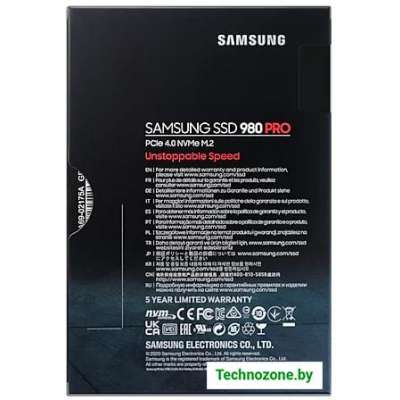 SSD Samsung 980 Pro 1TB MZ-V8P1T0BW