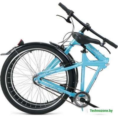 Велосипед Forward Tracer 26 3.0 2021 (голубой)