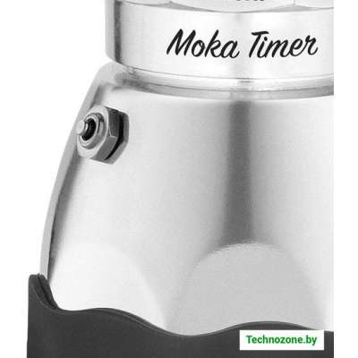 Гейзерная кофеварка Bialetti Moka Timer (6 порций)