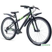 Велосипед Forward Toronto 26 1.2 2021 (черный/зеленый)