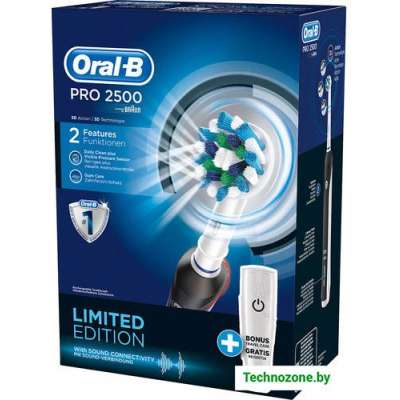 Электрическая зубная щетка Oral-B Pro 2 2500 Cross Action D501.513.2X (черный)