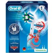 Комплект зубных щеток Oral-B Pro 500 (D16.513.U) + Stages Power Cars (D12.513.K)