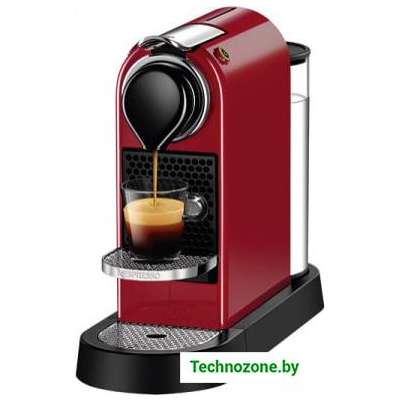 Капсульная кофеварка Nespresso Citiz (красная вишня)