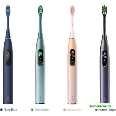 Электрическая зубная щетка Oclean X Pro (фиолетовый)