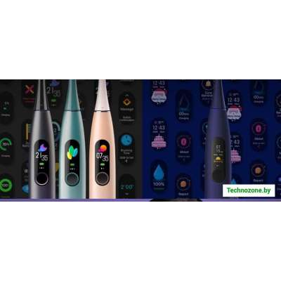 Электрическая зубная щетка Oclean X Pro (фиолетовый)