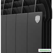 Алюминиевый радиатор Royal Thermo Biliner Alum 500 Noir Sable (12 секций)